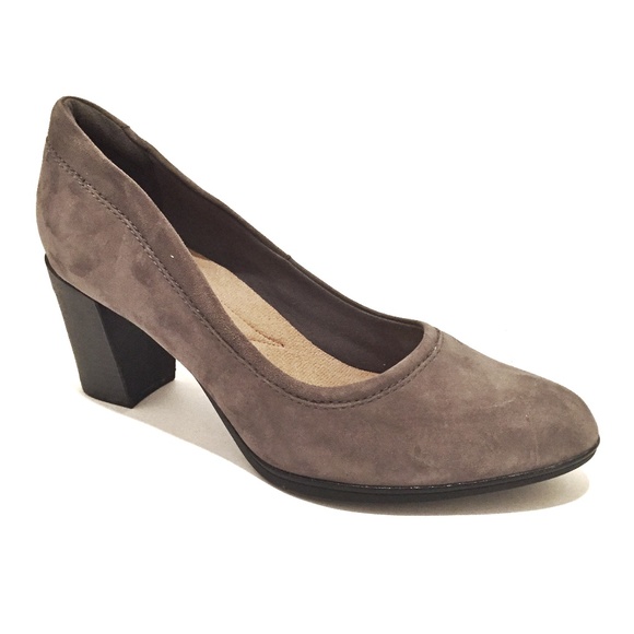 clarks soft cushion heels